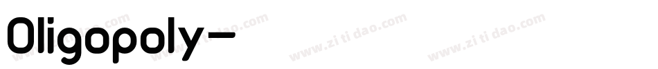 Oligopoly字体转换