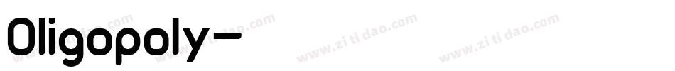 Oligopoly字体转换