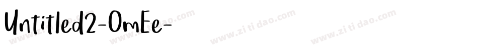 Untitled2-OmEe字体转换