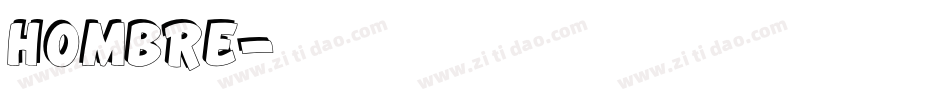Hombre字体转换