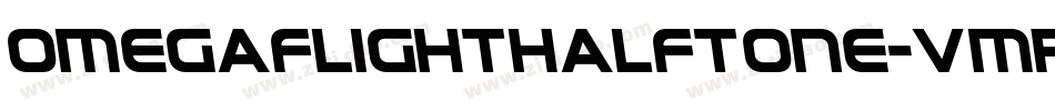 OmegaFlightHalftone-vmR8A字体转换