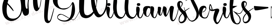 OMGWilliamsSerifs字体转换