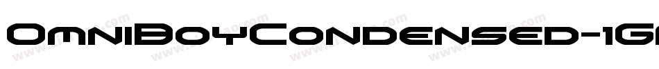 OmniBoyCondensed-1GPo4字体转换