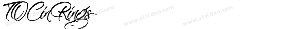 TOCinRings字体转换