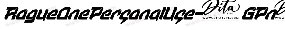RogueOnePersonalUse-1GPn0字体转换 RogueOnePersonalUse-1GPn0字体转换