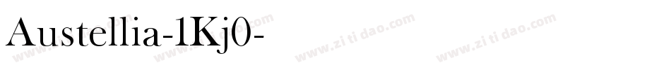 Austellia-1Kj0字体转换