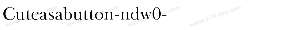 Cuteasabutton-ndw0字体转换