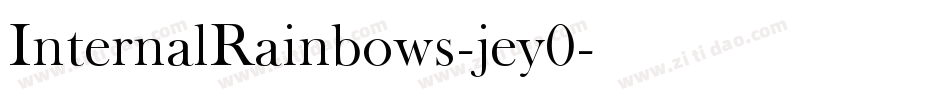 InternalRainbows-jey0字体转换