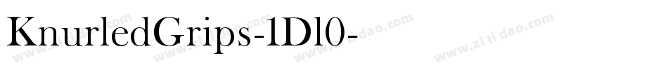 KnurledGrips-1Dl0字体转换
