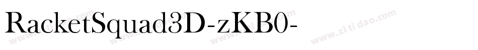RacketSquad3D-zKB0字体转换