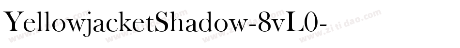 YellowjacketShadow-8vL0字体转换