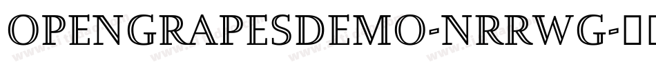 OpenGrapesDemo-nRRwg字体转换