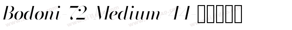 Bodoni-72-Medium-44字体转换