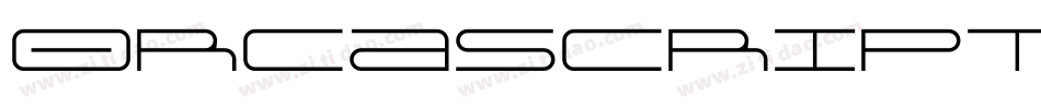OrcaScript字体转换