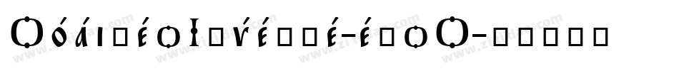 OwaikeoInverse-eroO字体转换