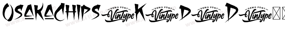 OsakaChips-K7d0D字体转换