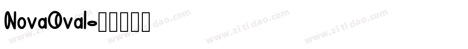 NovaOval字体转换