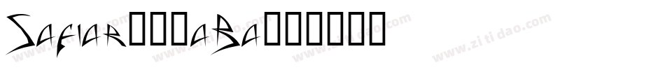 Safiar-51aBa字体转换