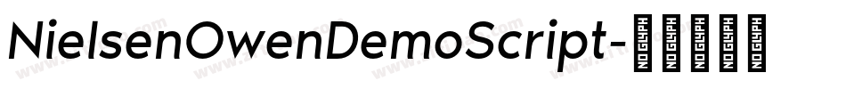 NielsenOwenDemoScript字体转换