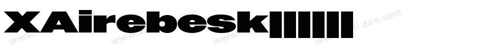 XAirebesk字体转换