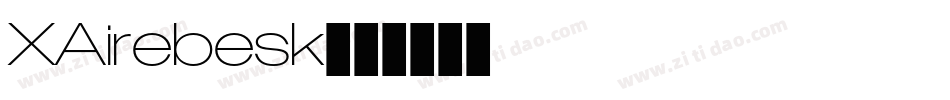 XAirebesk字体转换
