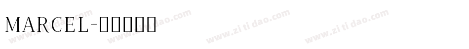 Marcel字体转换