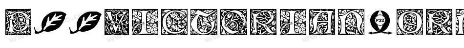 P22Victorian-OrnamentsTwo字体转换