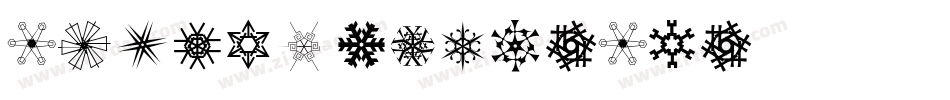 Snowflakes-St字体转换