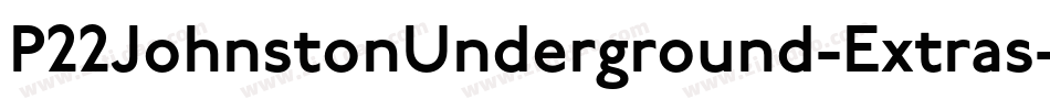 P22JohnstonUnderground-Extras字体转换