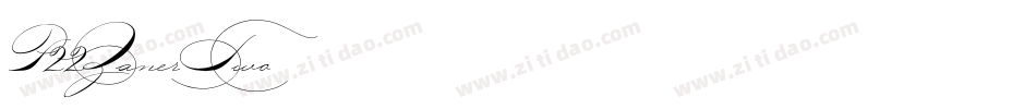 P22ZanerTwo字体转换