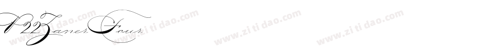 P22ZanerFour字体转换