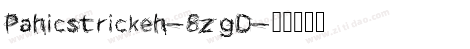 Panicstricken-8zgD字体转换