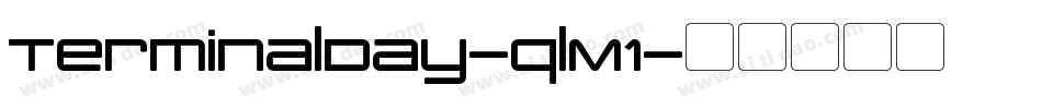 TerminalDay-qlM1字体转换