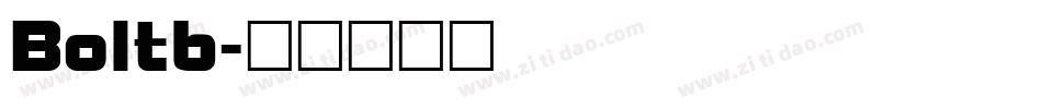 Boltb字体转换