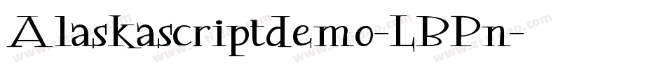 Alaskascriptdemo-LBPn字体转换