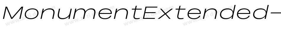 MonumentExtended字体转换
