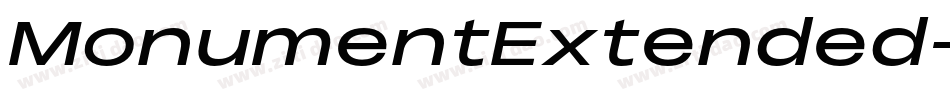 MonumentExtended字体转换