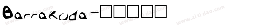 Barrakuda字体转换