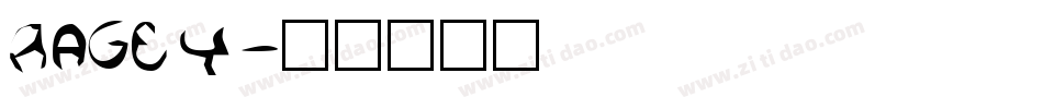 RAGEY字体转换