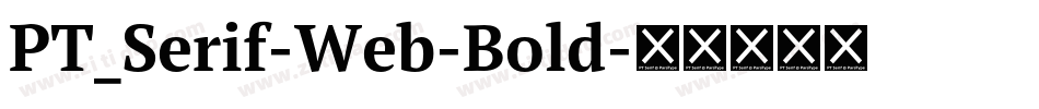 PT_Serif-Web-Bold字体转换