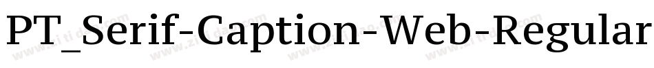 PT_Serif-Caption-Web-Regular字体转换