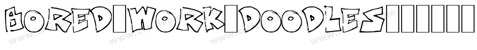 Bored_Work_Doodles字体转换