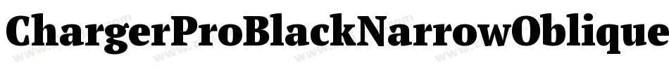 ChargerProBlackNarrowOblique-Y5Yq字体转换