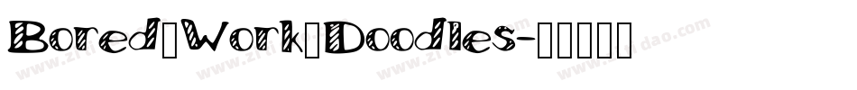 Bored_Work_Doodles字体转换