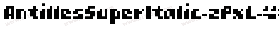 AntillesSuperItalic-zPxL字体转换