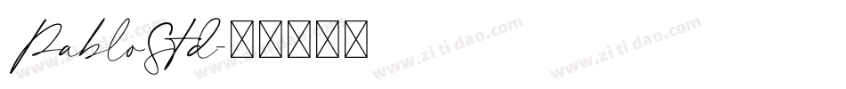 PabloStd字体转换