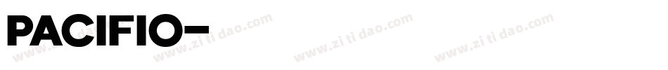 pacifio字体转换