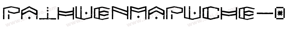 PaihuenMapuche字体转换
