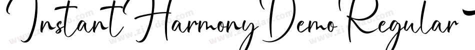 InstantHarmonyDemoRegular-9ZeL字体转换