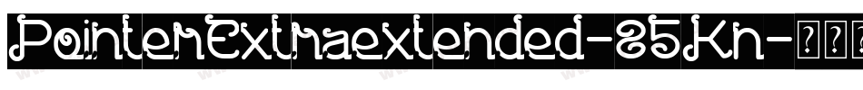 PointerExtraextended-85Kn字体转换